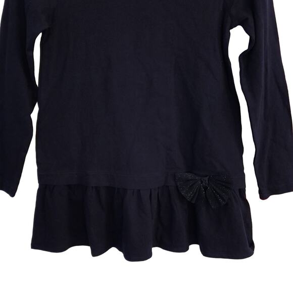 Osh Kosh Dark Blue Dress with Bow Accent, NWT - Picture 2 of 8